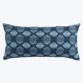 Alhambra Indoor/Outdoor Performance Pillow, Navy