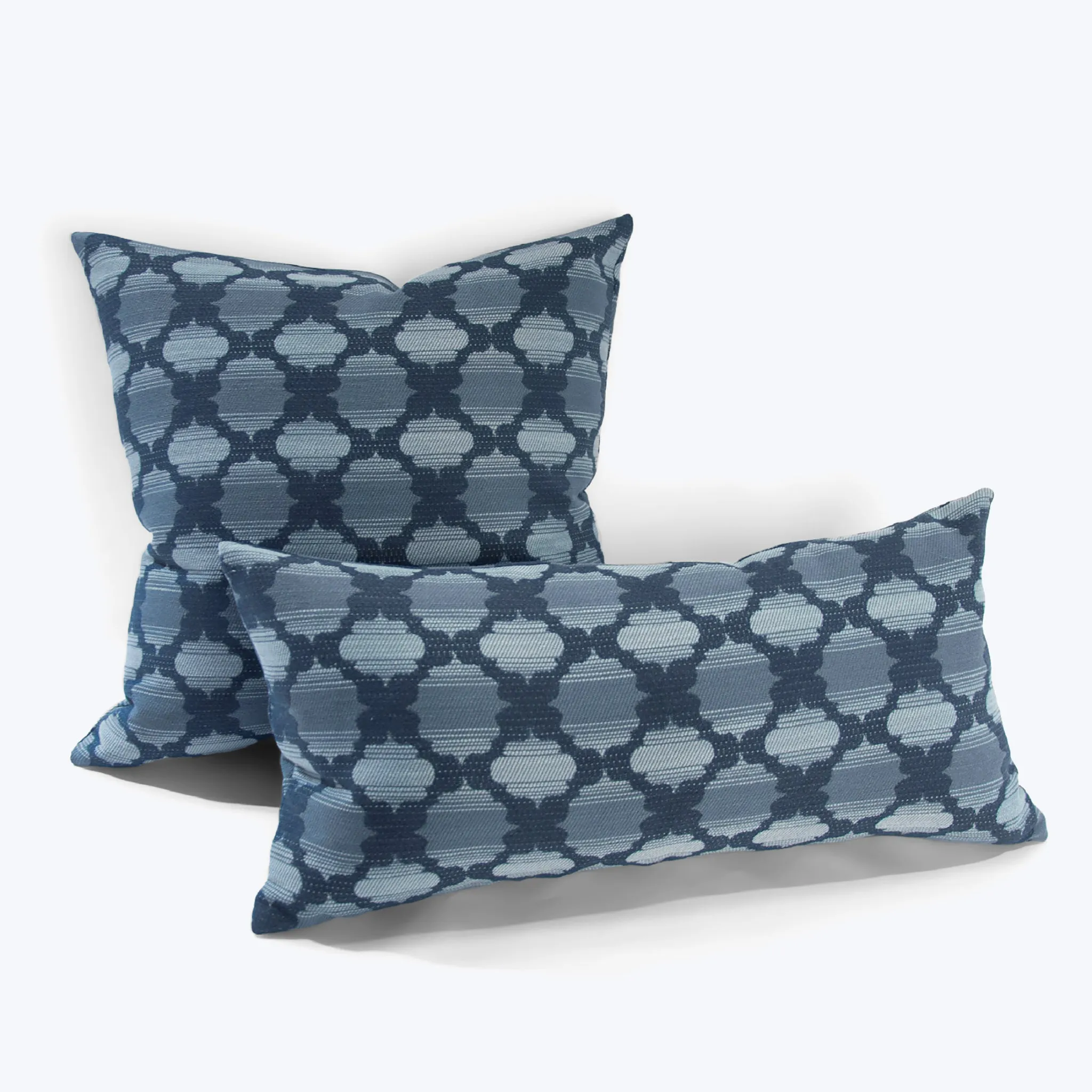 Alhambra Indoor/Outdoor Performance Pillow, Navy