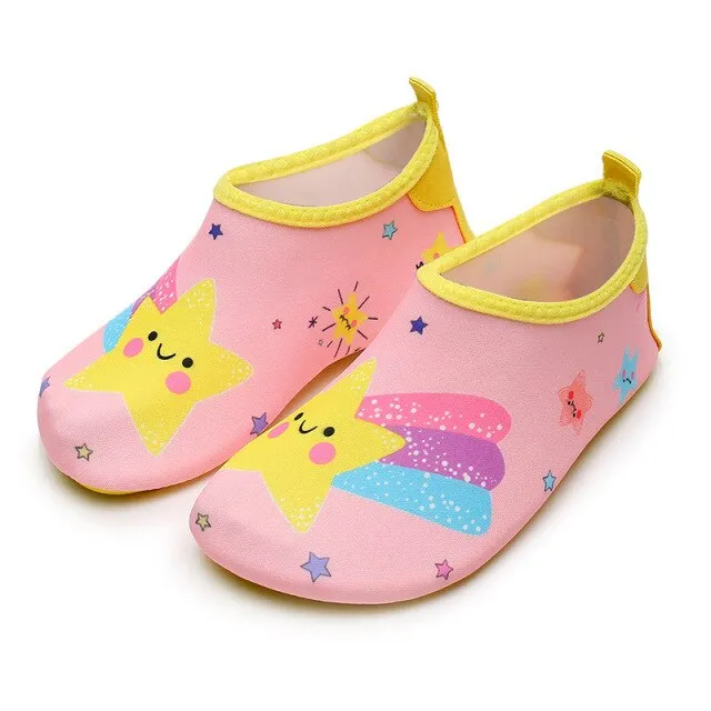 Children's Animated Aqua Socks Water Shoes