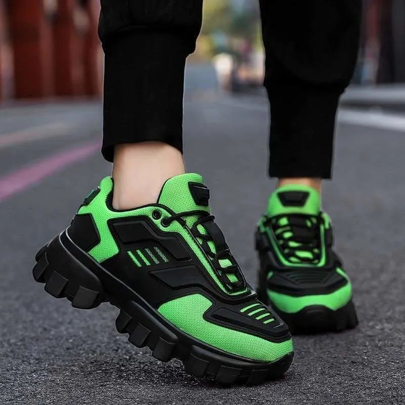 Chunky Trainers Footwear Breathable Shoes
