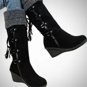 Diseree Knee High Winter Boots
