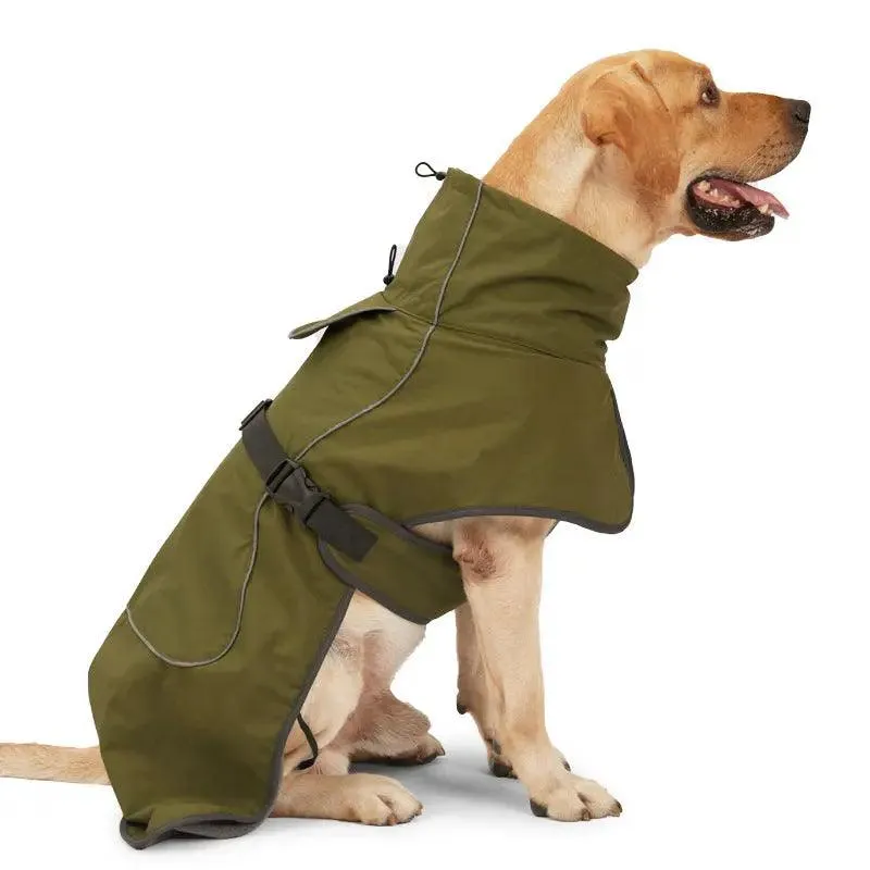 Dog Clothes Medium And Large Handsome Winter Warm