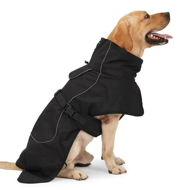 Dog Clothes Medium And Large Handsome Winter Warm