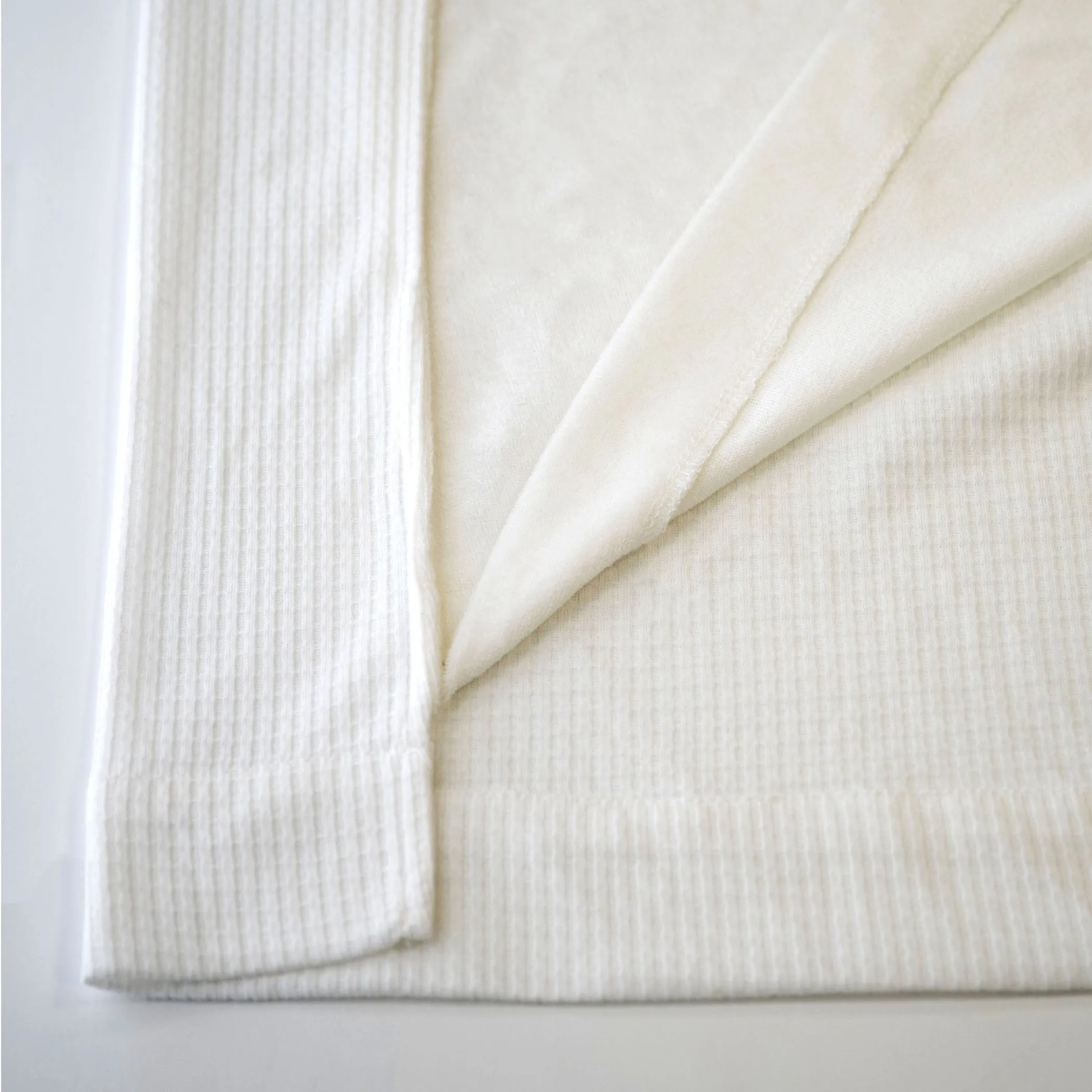 Double Layer Knit Check (Waffle)