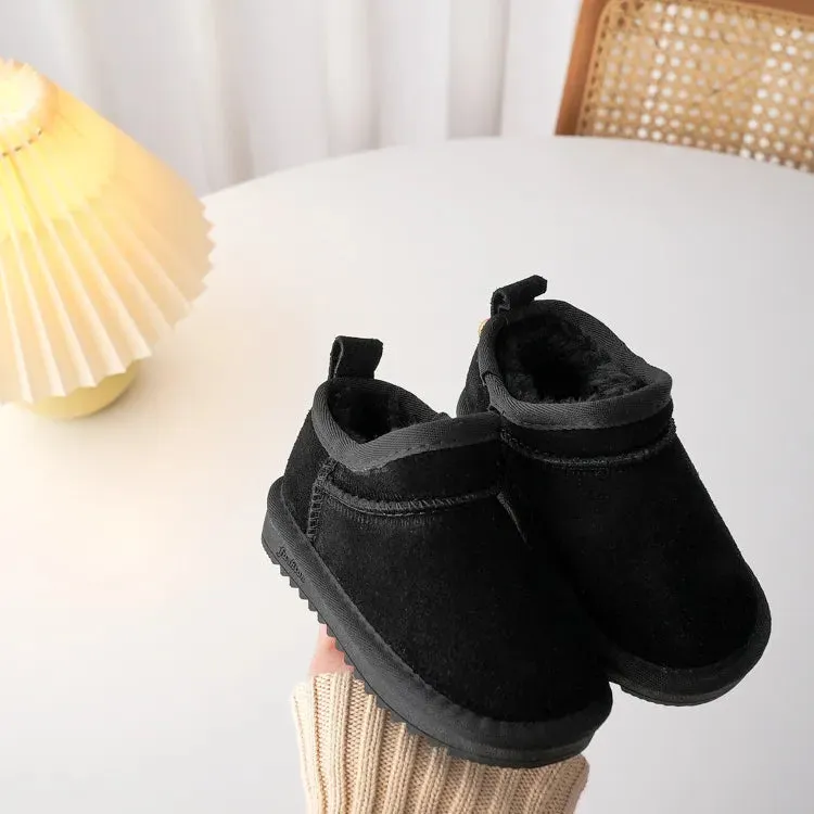Gerda Genuine Cowhide Snow Boots