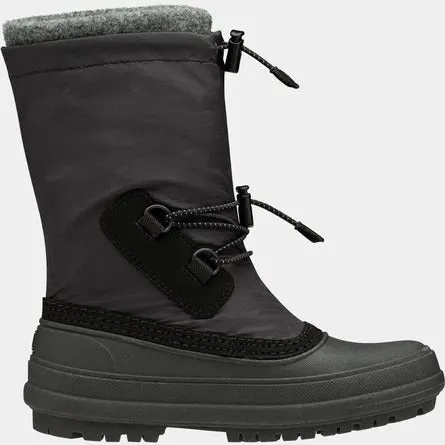Helly Hansen Toddlers' and Juniors' Varanger Insulated Boots -30°C/-40°C -6K-4Y - Black/ Light Grey