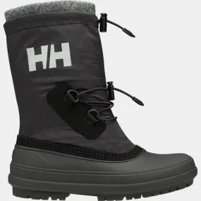 Helly Hansen Toddlers' and Juniors' Varanger Insulated Boots -30°C/-40°C -6K-4Y - Black/ Light Grey