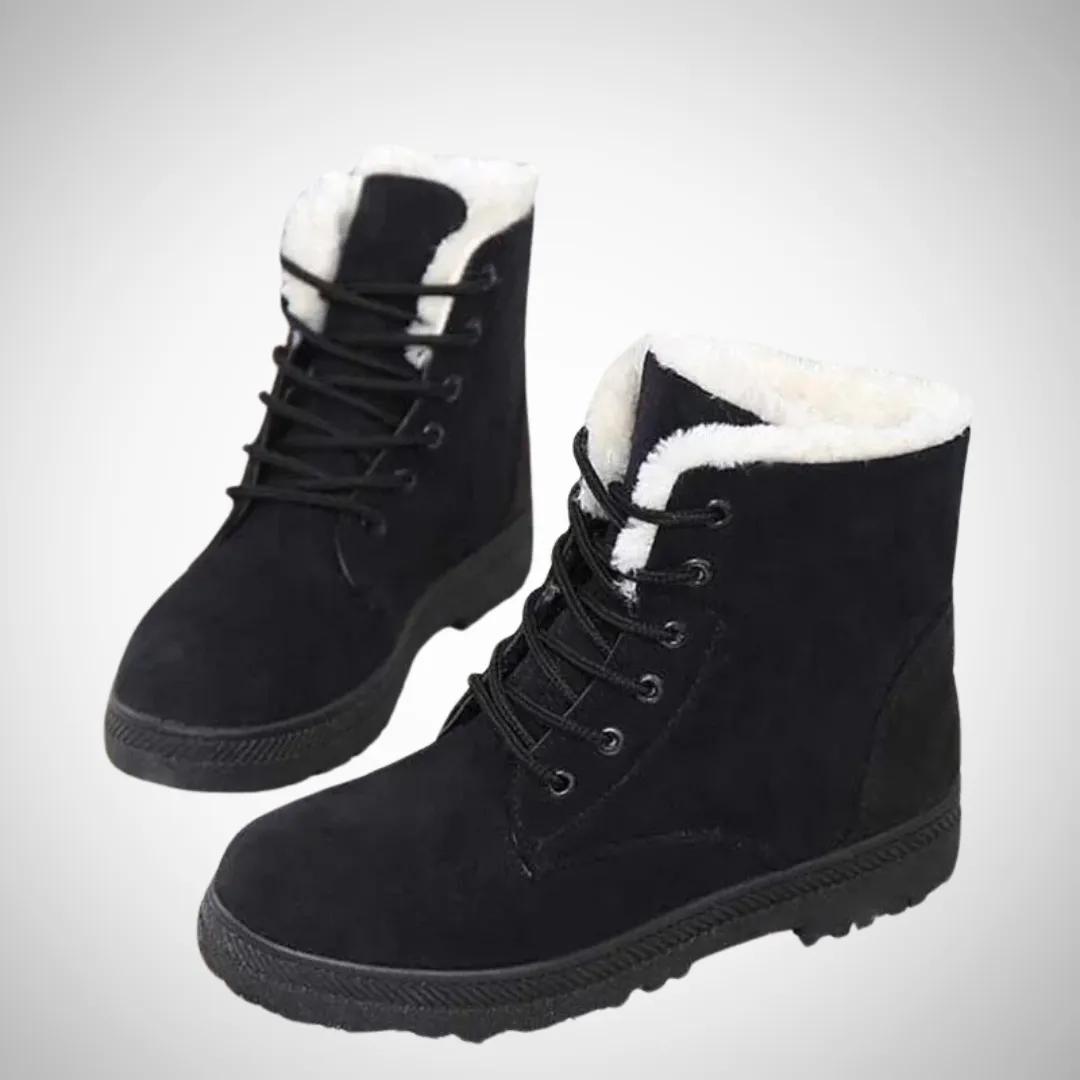 Helmi Suede Winter Ankle Boots