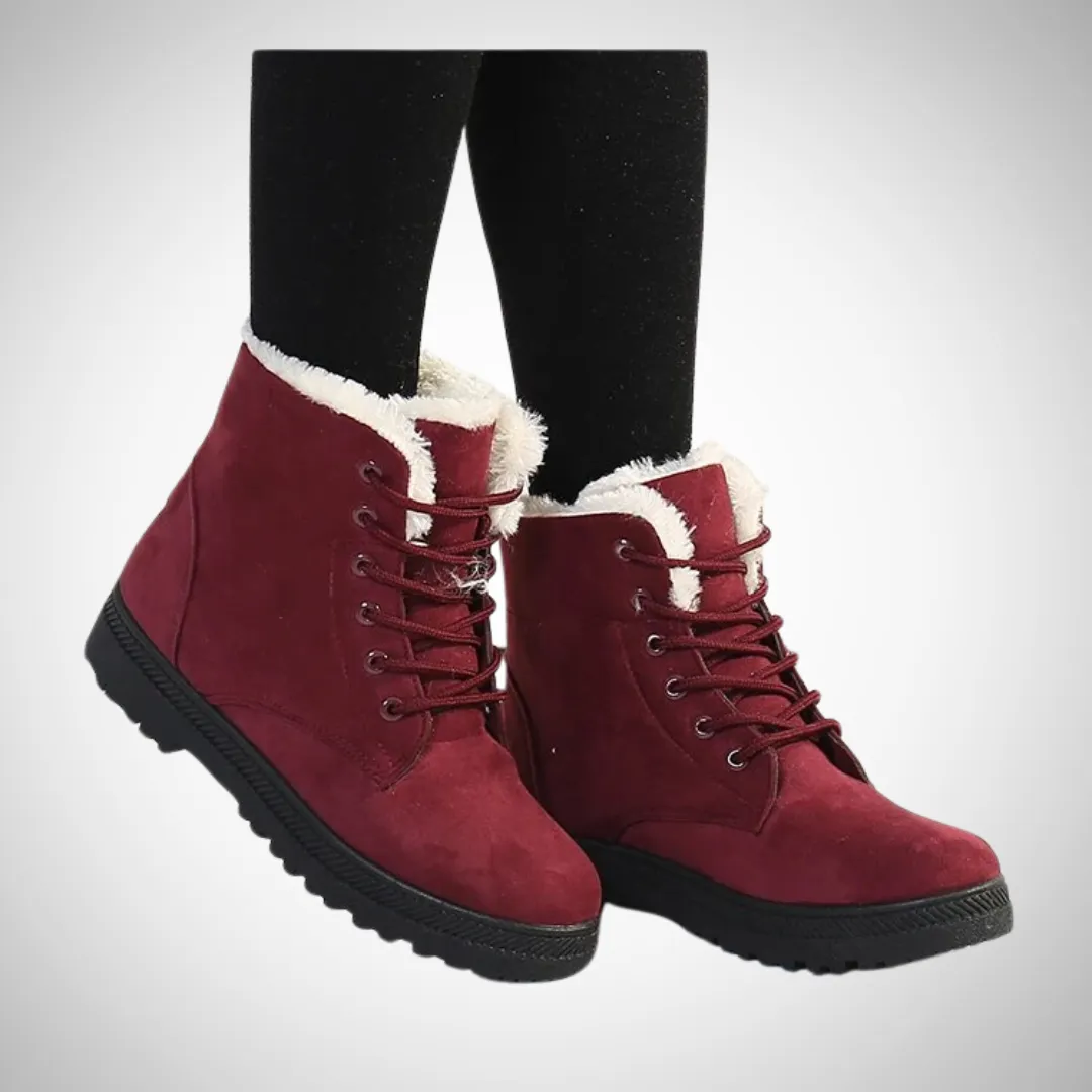 Helmi Suede Winter Ankle Boots