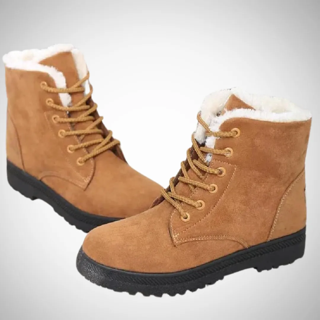 Helmi Suede Winter Ankle Boots