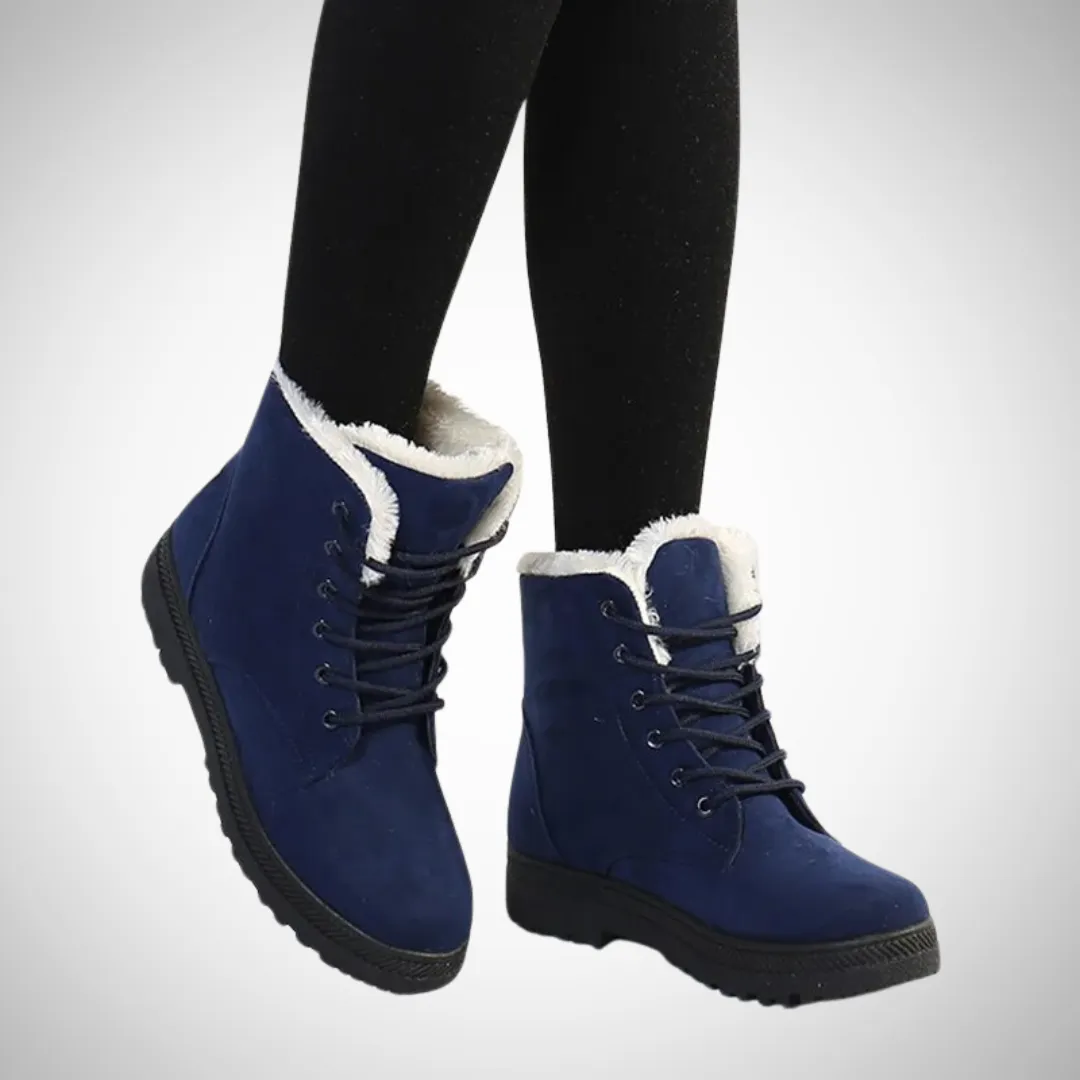 Helmi Suede Winter Ankle Boots