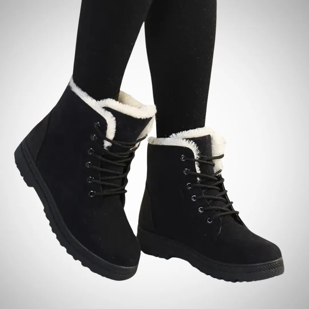 Helmi Suede Winter Ankle Boots