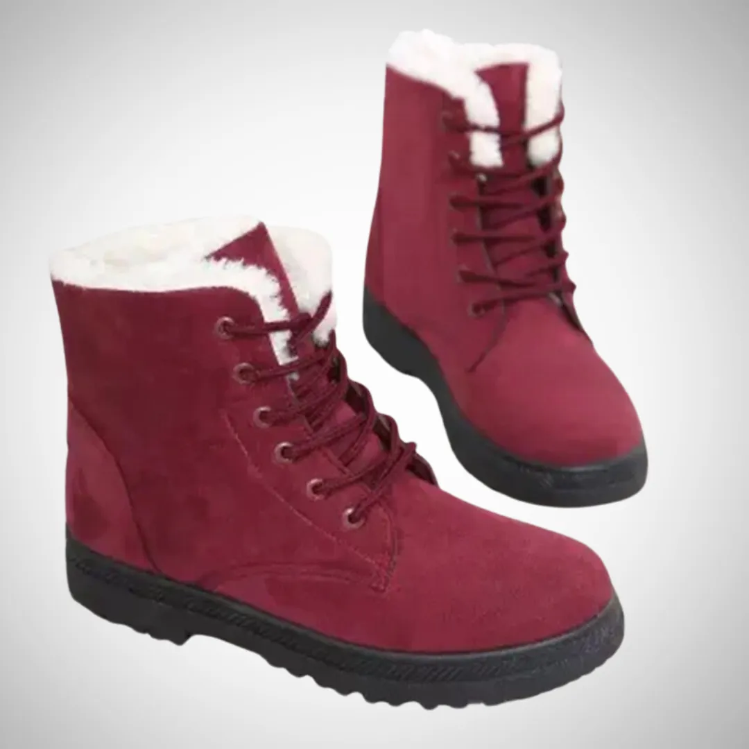 Helmi Suede Winter Ankle Boots