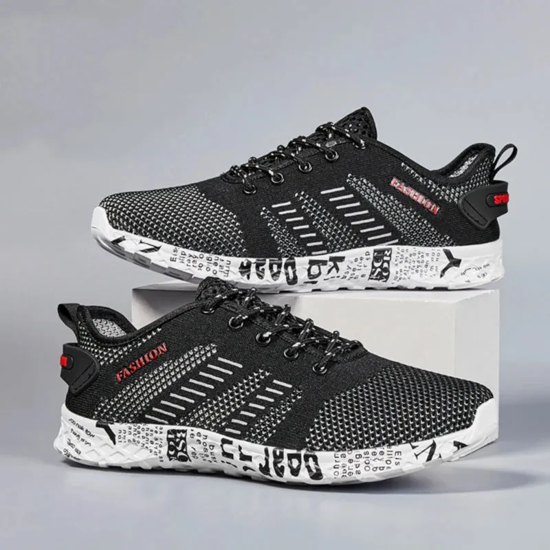 Men's Water Sports Shoes Non-slip Outdoor Wear-resistant Breathable Hiking Beach Quick-drying Outdoor Fishing Wading Shoes Laces