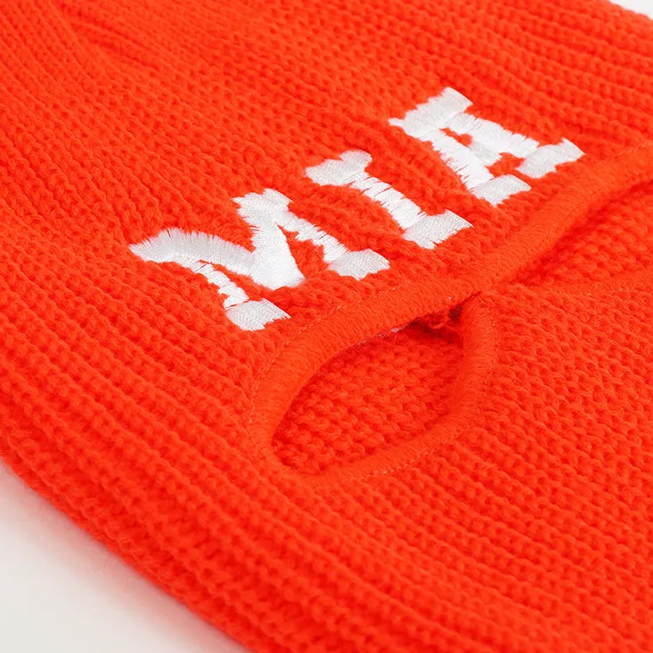MIA Hot Orange Ski Mask