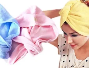 Microfiber Hair Drying Towel