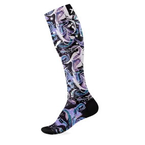 Milky Way Knee High Socks