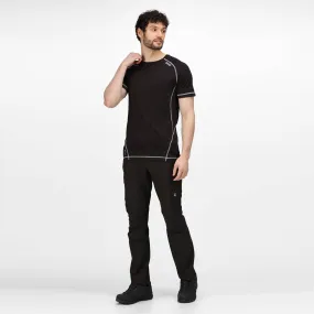Regatta Mens Virda II Active Tee -BLACK