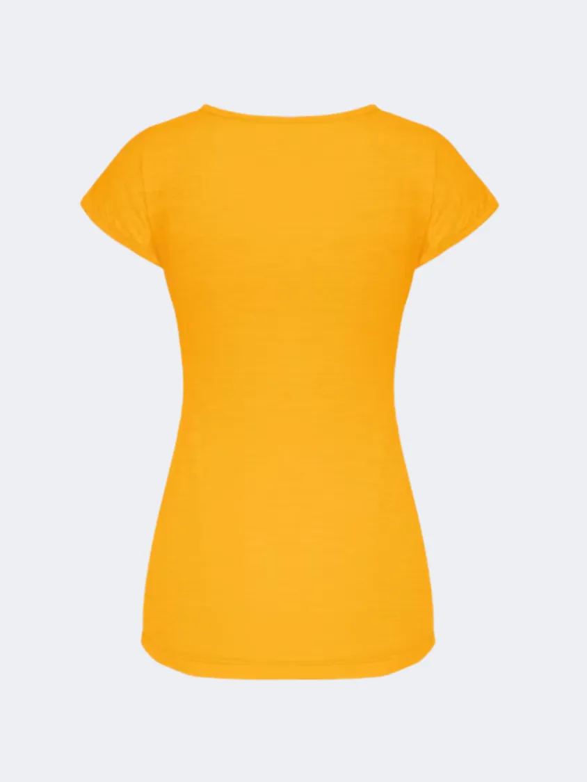 Salewa Puez Melange Dry Women T-Shirt Gold