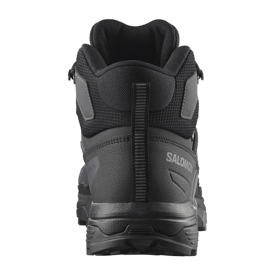 Salomon Men's X Ultra 5 Mid GTX Black/Asphalt