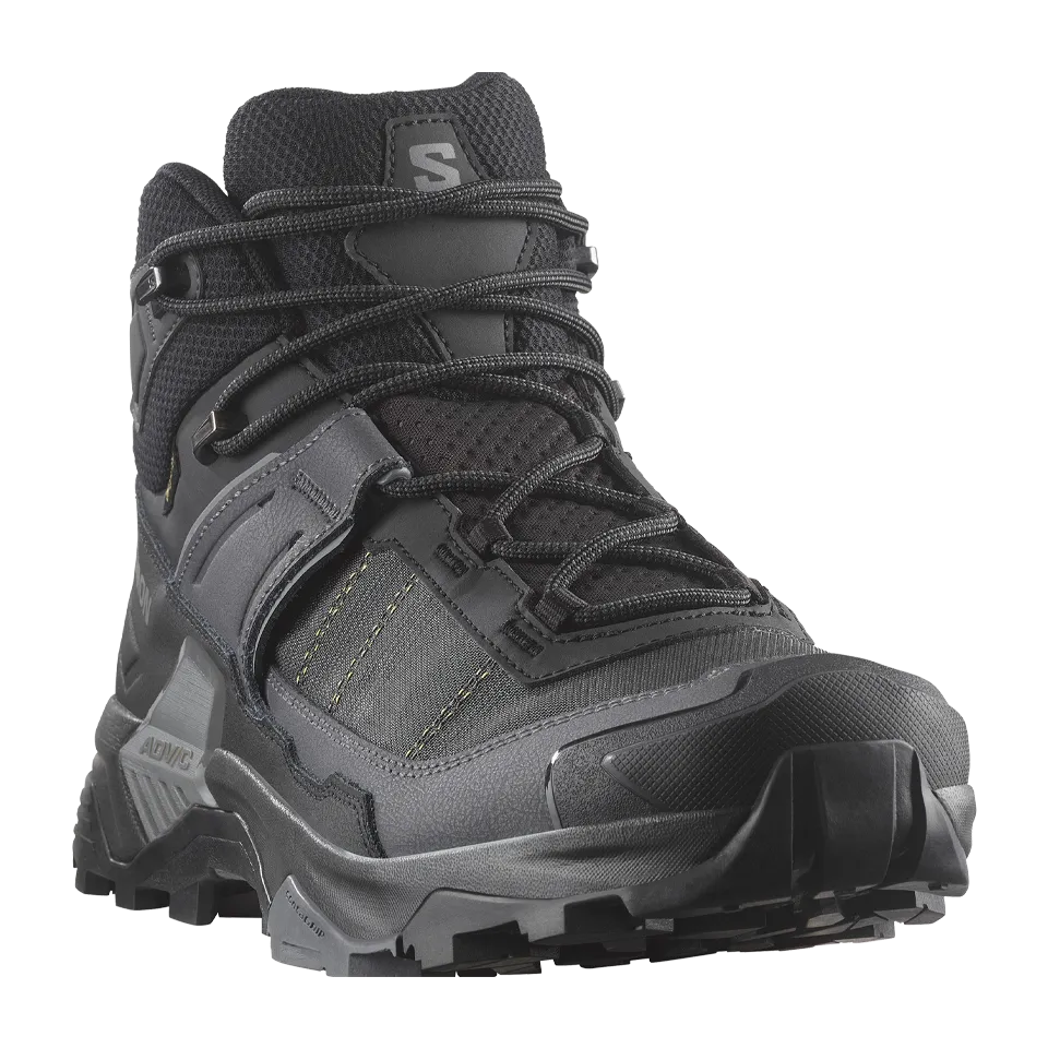 Salomon Men's X Ultra 5 Mid GTX Black/Asphalt