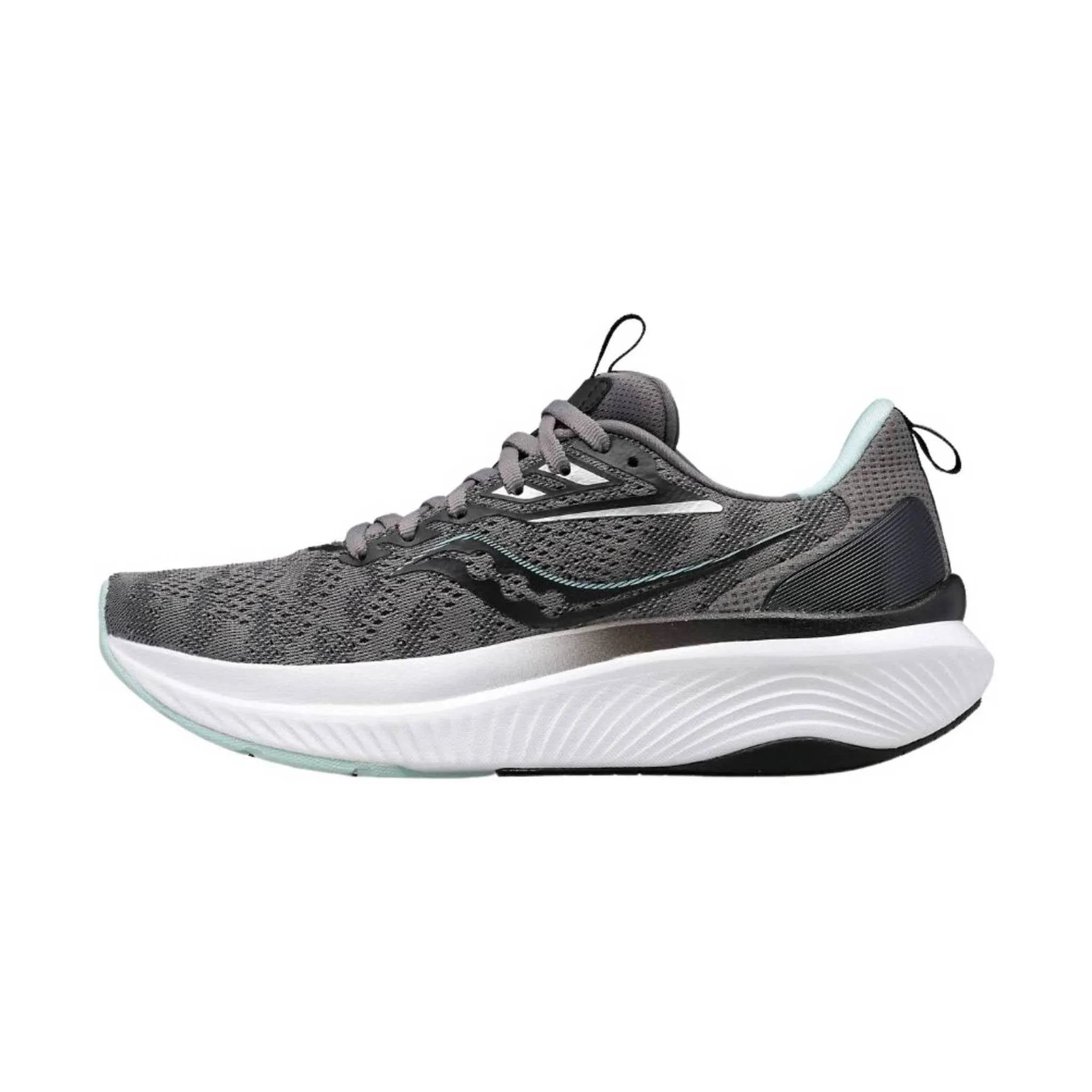 Saucony Women's Echelon 9 Running Shoe - Charcoal/Ice