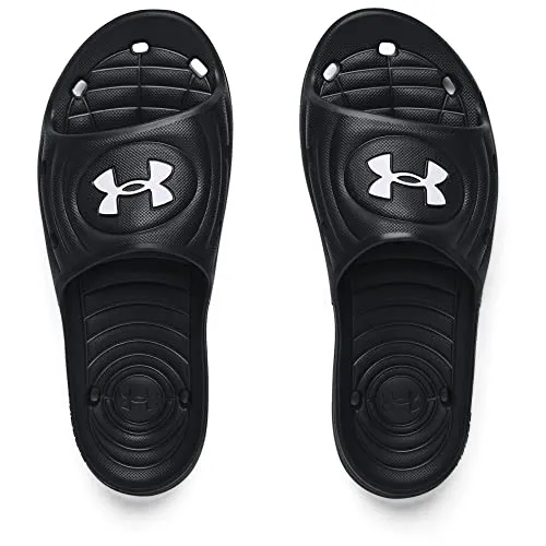 Under Armour Men's Locker Iv, Black (001)/Black, 10 M US