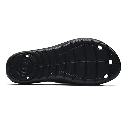 Under Armour Men's Locker Iv, Black (001)/Black, 10 M US