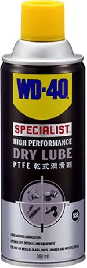 WD40 Specialist High Performance Dry Lube PTFE 360 ml | WD40-S-DLP