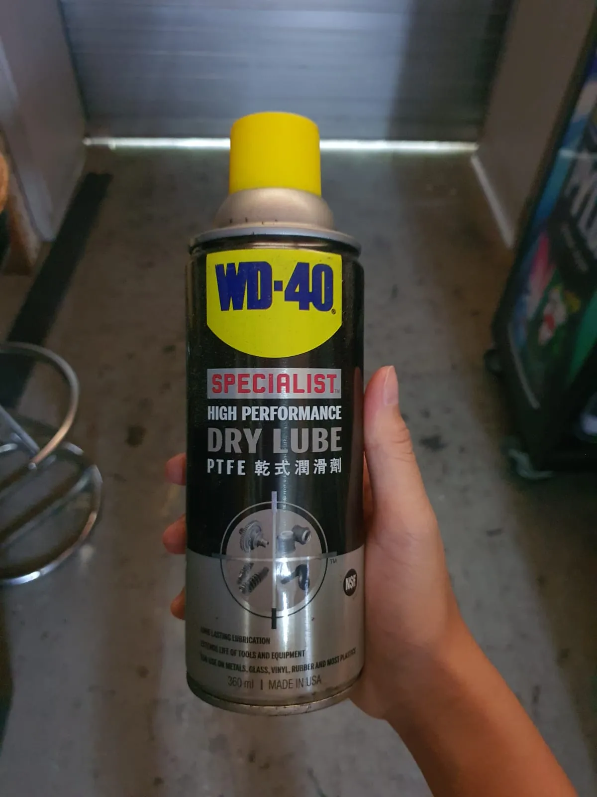 WD40 Specialist High Performance Dry Lube PTFE 360 ml | WD40-S-DLP