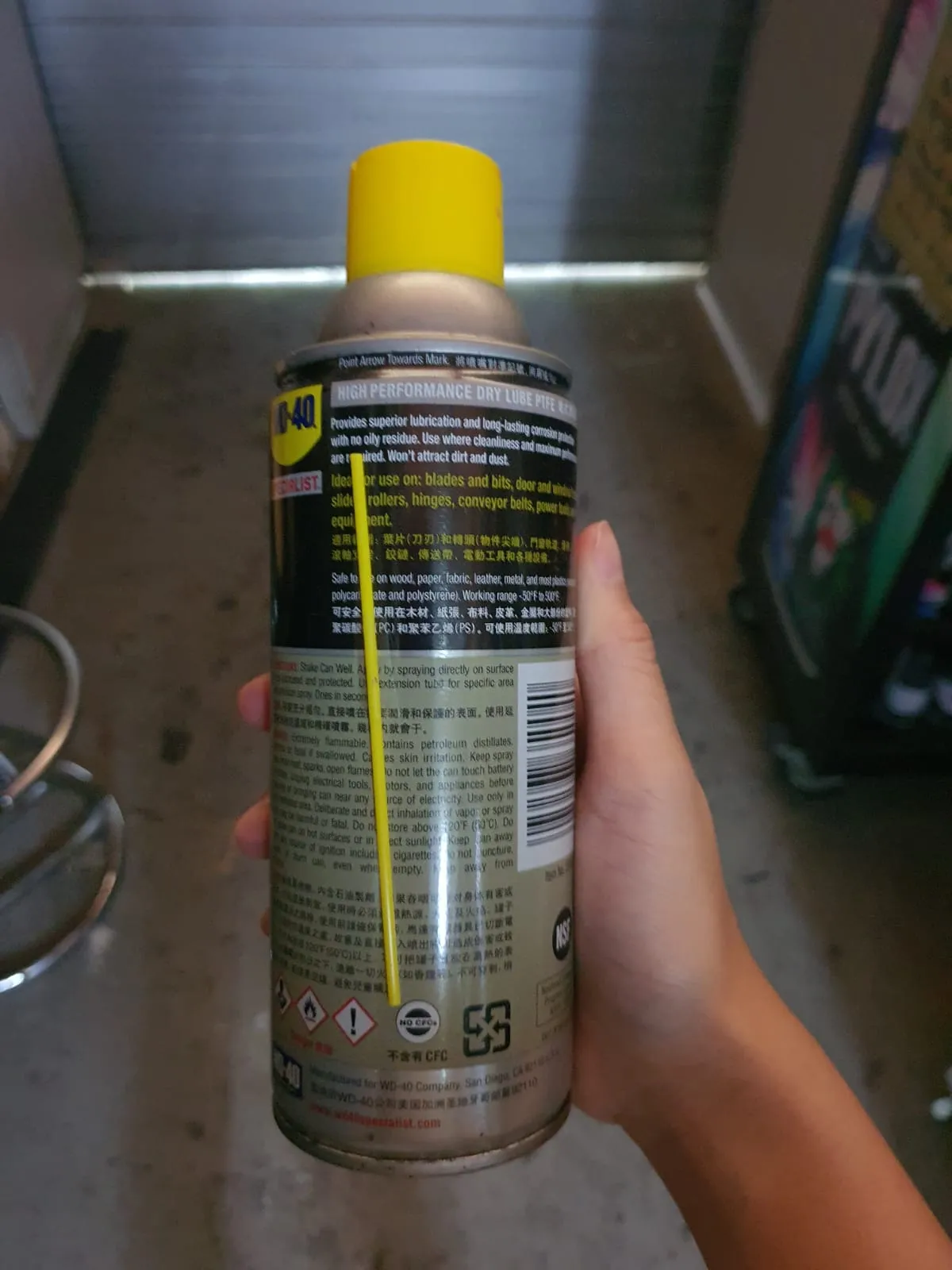 WD40 Specialist High Performance Dry Lube PTFE 360 ml | WD40-S-DLP