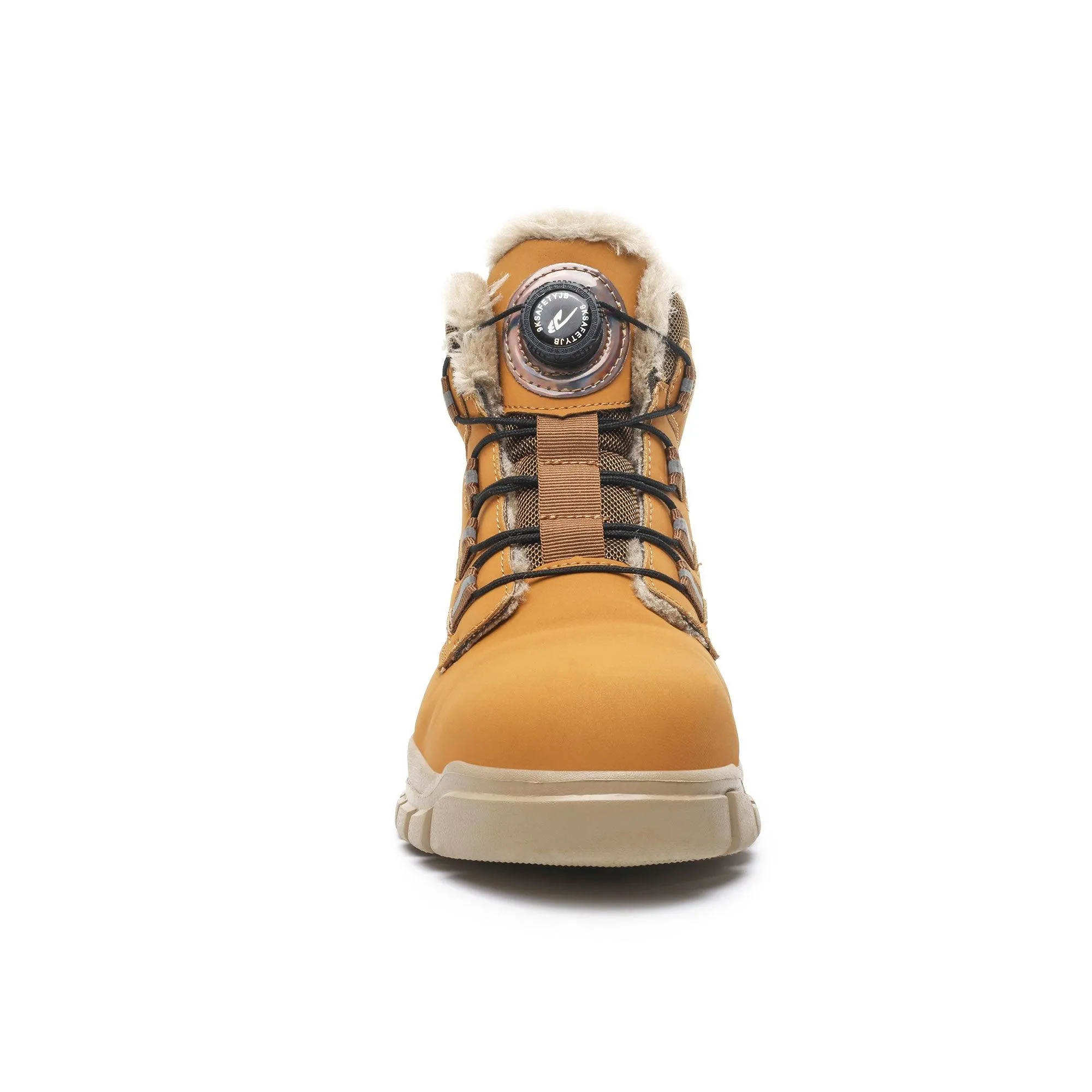 Women's HeatWave Steel Toe Winter Boots - Fleece Lining & Knob Lacing | B318