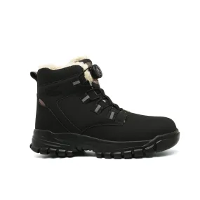 Women's HeatWave Steel Toe Winter Boots - Fleece Lining & Knob Lacing | B318